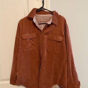 Trendy Boutique Reversible Shirt Jacket